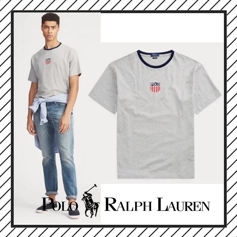 【上品】 完売必須★POLOラルフローレン★ Tシャツ シールドロゴ POLO Tシャツ・カットソー 【上品】 完売必須★POLOラルフローレン★ Tシャツ シールドロゴ POLO Tシャツ・カットソー