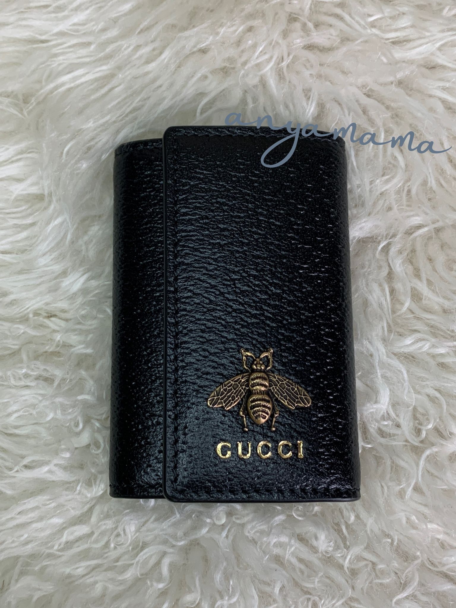 Gucci】アニマリエ・レザーキーケース (GUCCI/キーケース・キーリング