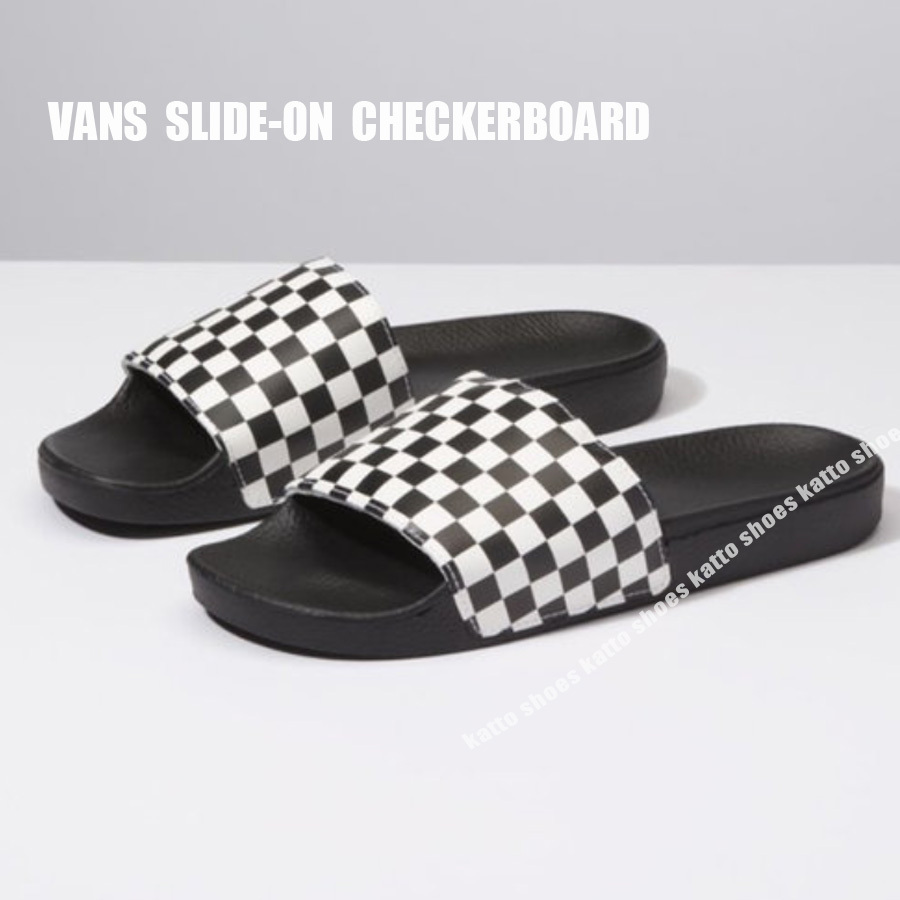 VANS★SLIDE-ON CHECKBOARD★チェック柄★シャワサン