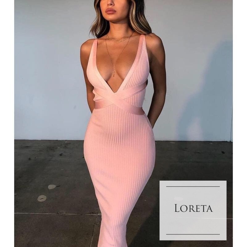 【送料無料/新品】 日本未入荷AUS発【LORETA】Butterfly Blushセクシータイトドレス ワンピース 【送料無料/新品】 日本未入荷AUS発【LORETA】Butterfly Blushセクシータイトドレス ワンピース