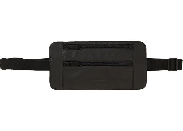 ショルダーバッグ Supreme Leather Waist Shoulder Pouch BAG SS 19 WEEK 15