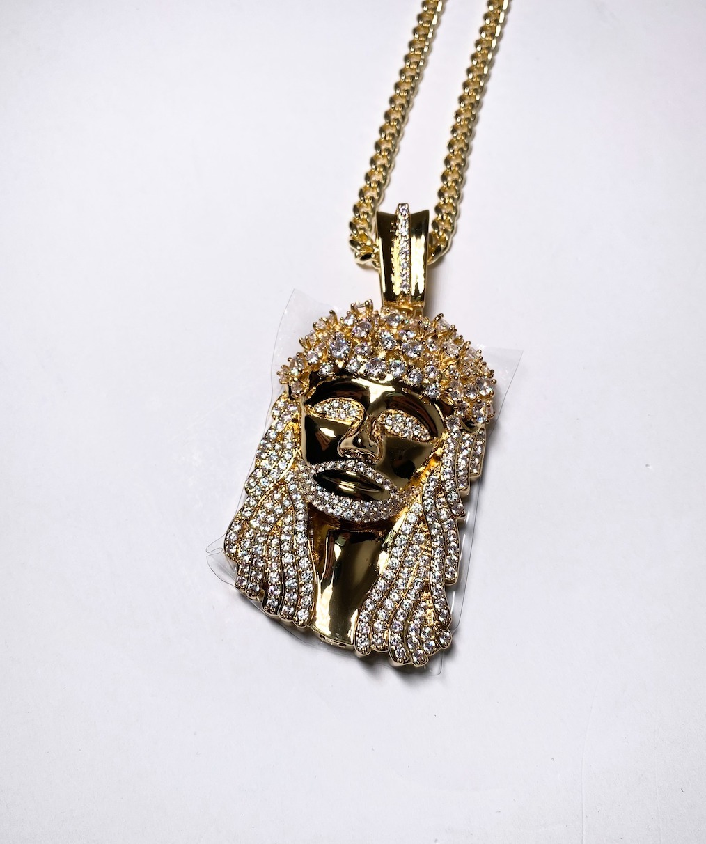 【King Ice】Notorious B.I.G.xKingIce - Biggie Jesus Necklace