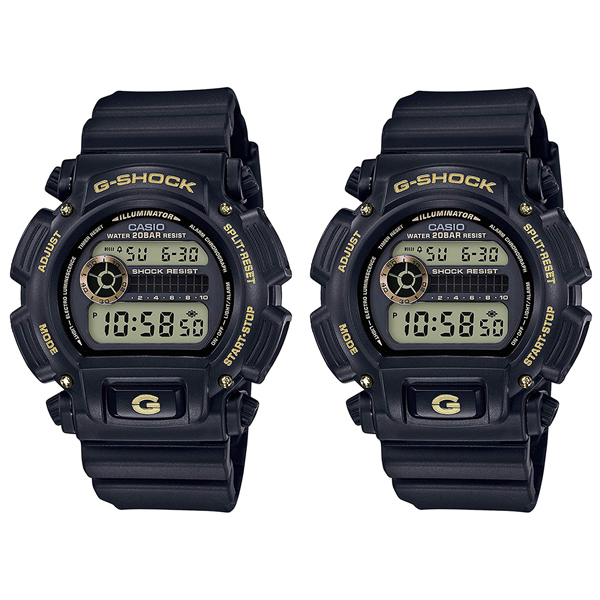 CASIO Gショック ペア 2本セット 時計 デジタル DW-9052GBX-1A9