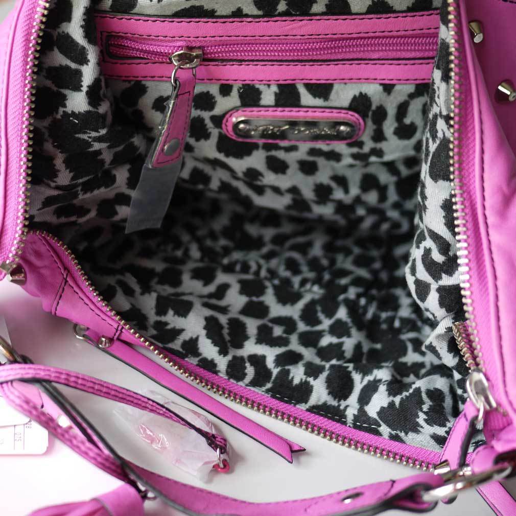 ベッツィジョンソン バイカー バッグ レザー BetseyJohnson 9138 ベッツィジョンソン バイカー バッグ レザー BetseyJohnson 9138