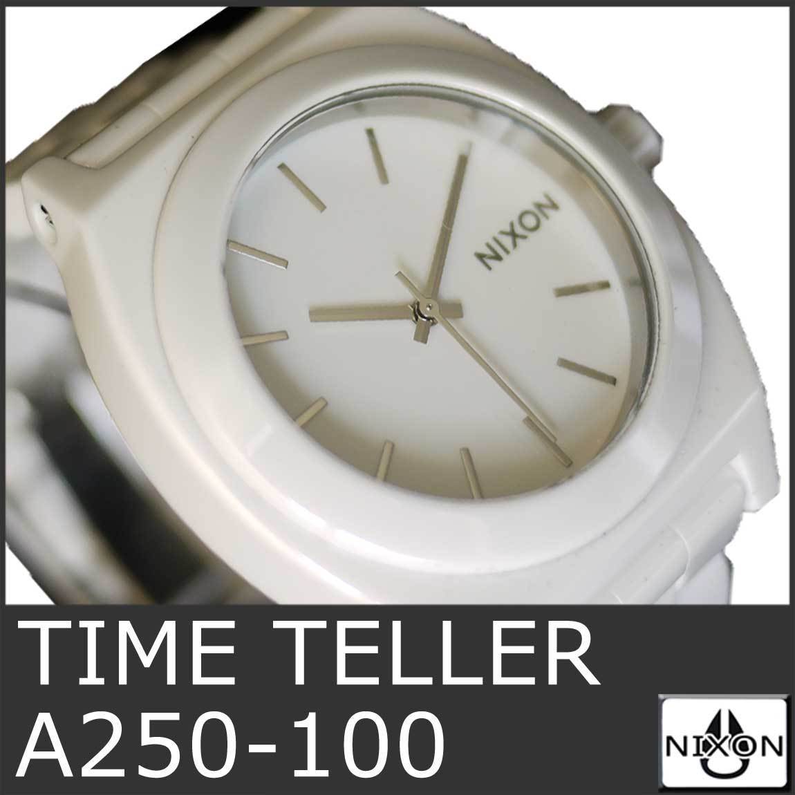 ニクソン 腕時計 セラミック TIME TELLER A250-100 NIXON 9060