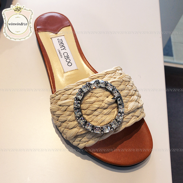 【国内発送】Jimmy Choo◆ストーンがきらめく♪サンダル
