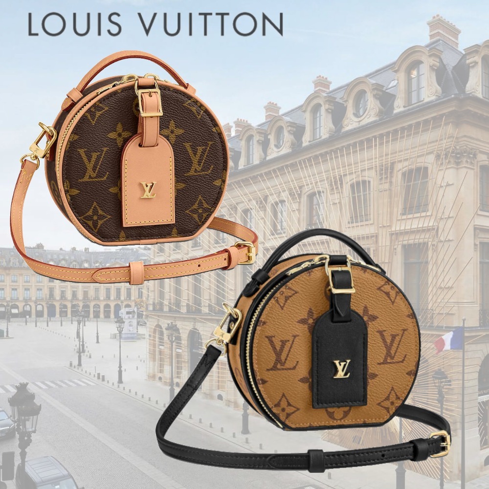 Shop Louis Vuitton MONOGRAM 2019-20FW Mini Boite Chapeau (M68276, M68276)  by LILY-ROSEMELODY