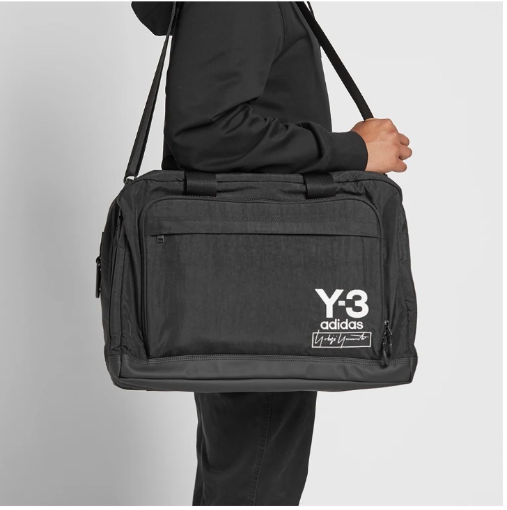 【関税込】新作◆Y-3 ワイスリー◆ロゴ トラベル 2Way バッグ 関税込】新作◇Y-3 ワイスリー◇ロゴ トラベル 2Way バッグ