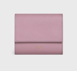 【CELINE】スモールトリフォールドウォレット(ぺブル) (CELINE ...