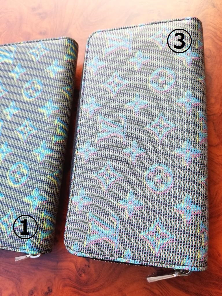 モノグラム LV ポップ プリンテッドカーフ ジッピー・ウォレット