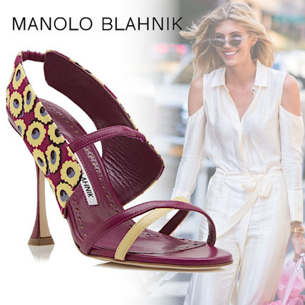 オープントゥ Manolo Blahnik x パンプス(レディース) - 海外通販のBUYMA