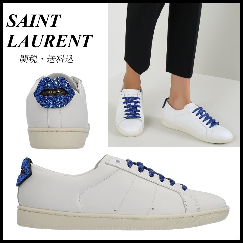 【格安saleスタート】 CLASSIC サンローラン*COURT SL/06 関税/送料込 SNEAKERS LIPS スニーカー 【格安saleスタート】 CLASSIC サンローラン*COURT SL/06 関税/送料込 SNEAKERS LIPS スニーカー