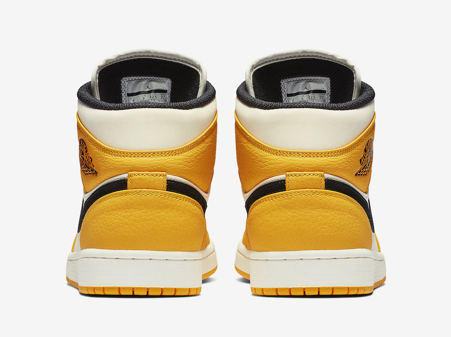 NIKE Air Jordan 1 Mid SE \"Lakers\" Gold SS 19 送料無料