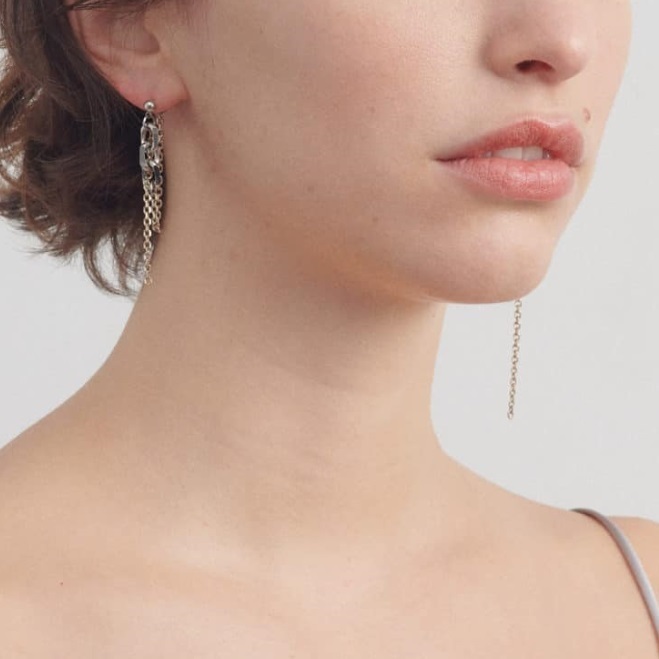Justine Clenquet ピアス フランス発 ☆Justine Clenquet☆ Dana チェーン ピアス(5)