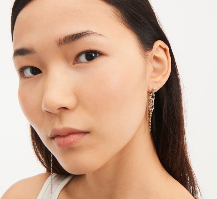 Justine Clenquet ピアス フランス発 ☆Justine Clenquet☆ Dana チェーン ピアス(4)