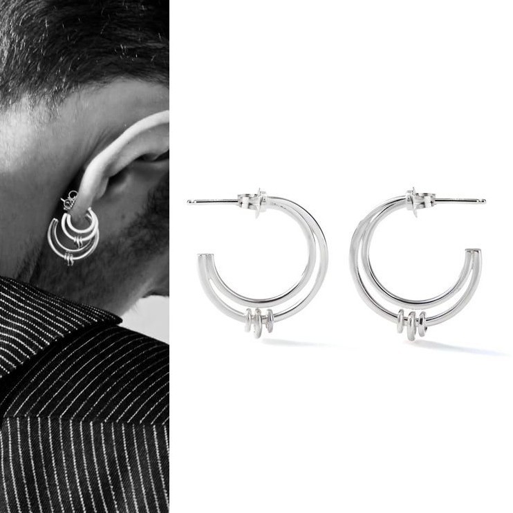 日本未発売【MARTYRE】Somaフープピアス LG