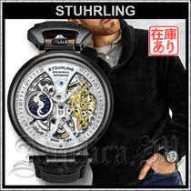 STUHRLING ORIGINAL(ストゥーリングオリジナル) アナログ時計 ★送料関税込★ストゥーリング 時計 Emperor’s Grand DT BLACK