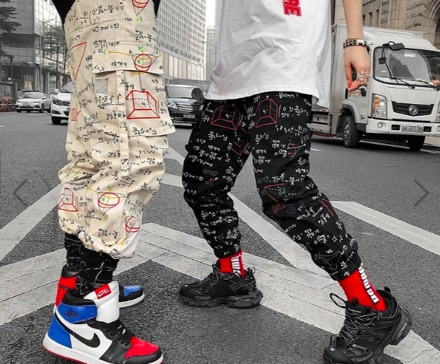 24AW NEW】FERRAGAMO_men / ストライプ スウェットパンツ パンツ