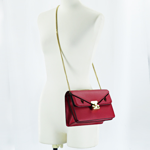 FENDI フェンディ ショルダーバッグ チェーン ハンドバッグ Bag Bugs バッグバグス (FENDI ...