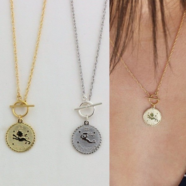 日本未発売【TommassiniJewelry】Toggle Zodiacネックレス