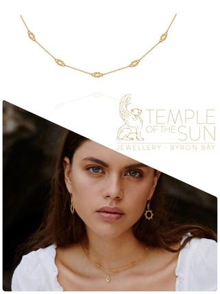 日本未入荷 新作★TEMPLE OF THE SUN★ AIRLAネックレスGOLD