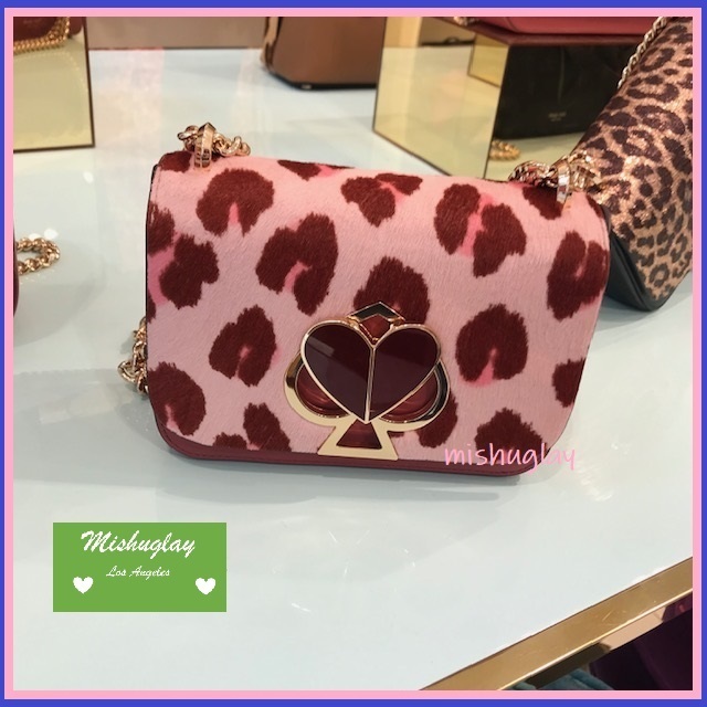 Shop kate spade new york NICOLA 2019-20FW Leopard Patterns Spawn Skin 2WAY  Elegant Style Crossbody (pxrua608) by mishuglay | BUYMA