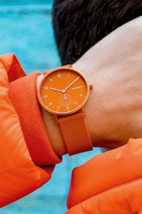 送料・関税込み SKAGEN AAREN KULOR シリコン unisex 41mm