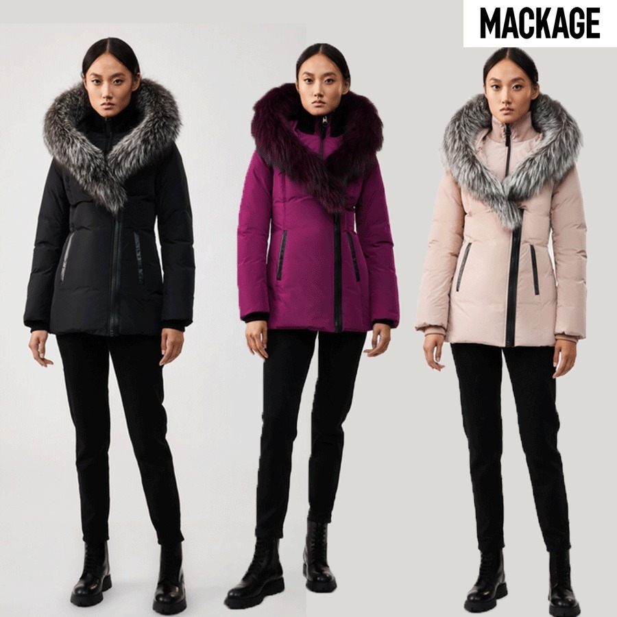 Mackage＊マッカージュ＊ADALI＊シルバーフォックスファー
