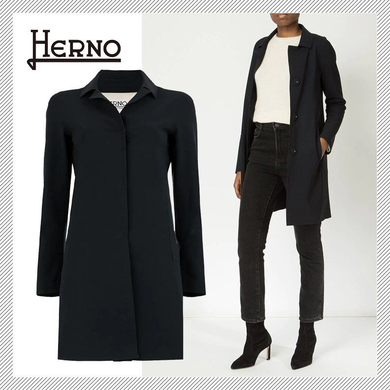 【HERNO】ヘルノ 高品質 シックスタイル カーコート 国内発送