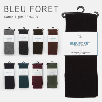 BLEU FORET タイツ・ソックス 国内即発送*ブルーフォレ タイツ コットン BLEUFORET FBM3000