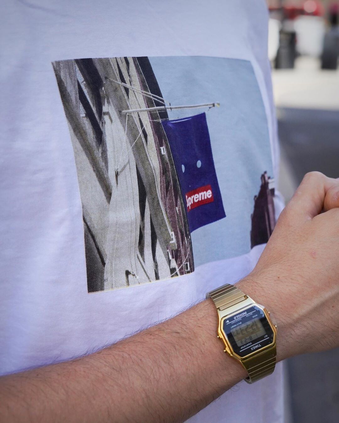 FW19 Week1 Supreme Timex Digital Watch - タイメックス