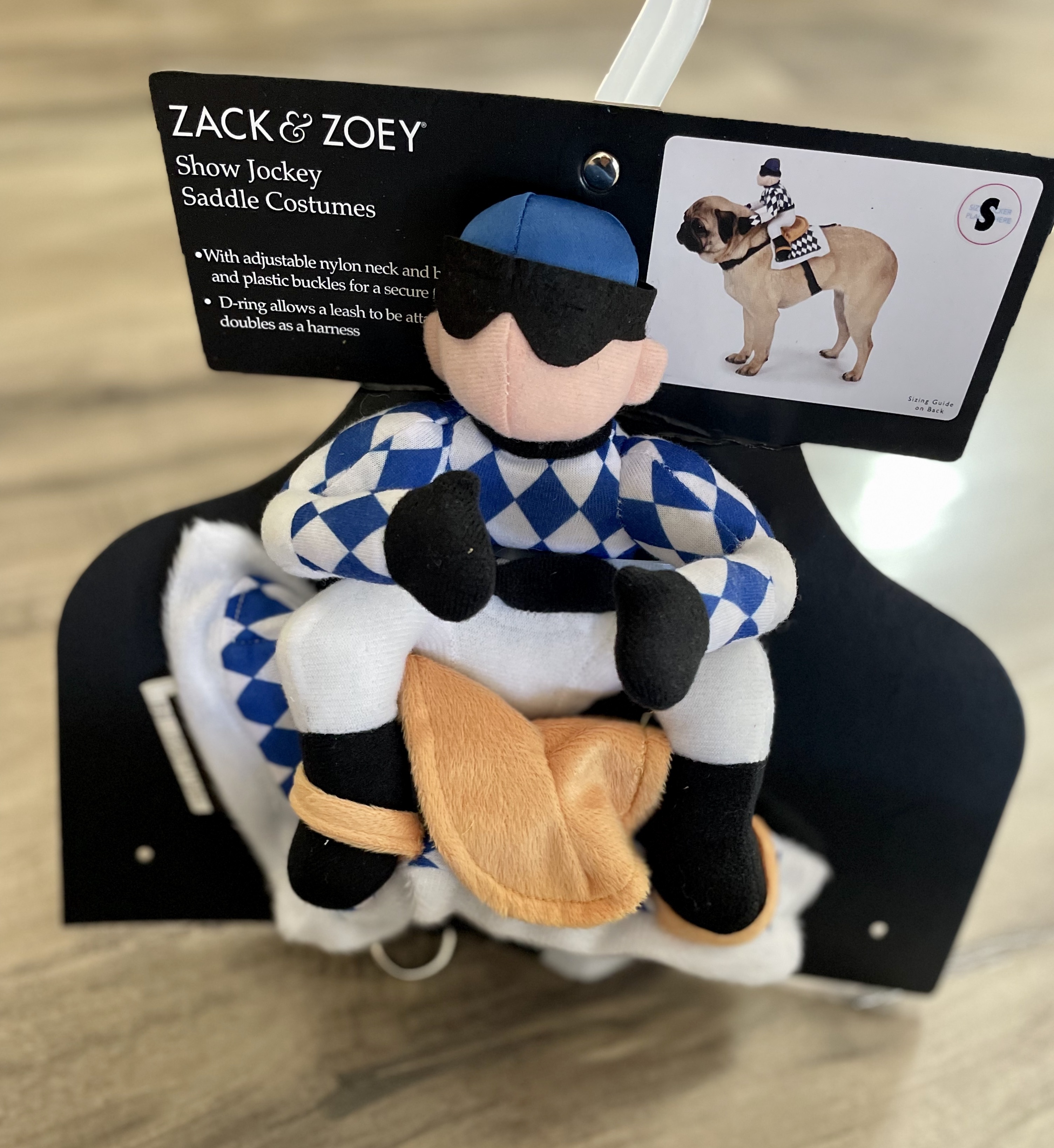 ジョッキーフィギュア付き コスチューム ハーネス