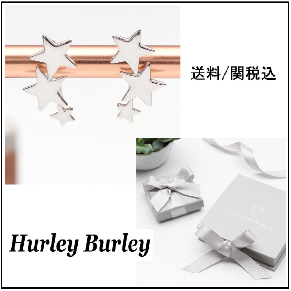 【HURLEY BURLEY】シューティング スター シルバー ピアス ♪
