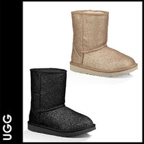 ★追跡【UGG】13-18cmトドラー／ CLASSIC SHORT II GLITTER