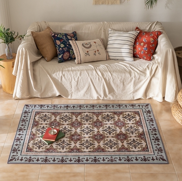DECO VIEW ラグ・カーペット DECO VIEW ★Agrava Tile Dust-Free Rug - 200 X 150(7)