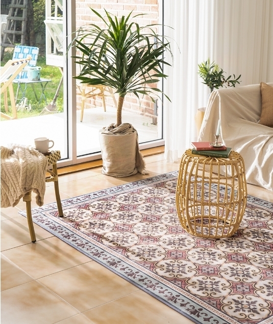 DECO VIEW ラグ・カーペット DECO VIEW ★Agrava Tile Dust-Free Rug - 200 X 150(14)