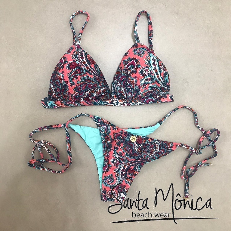 国内即納sale◆santa monica◆ホック♪ベビーピンクブラジリアン