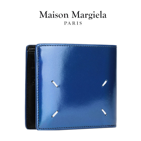 Maison Margiela☆【完売間近】WALLET 折りたたみ 財布 / blue