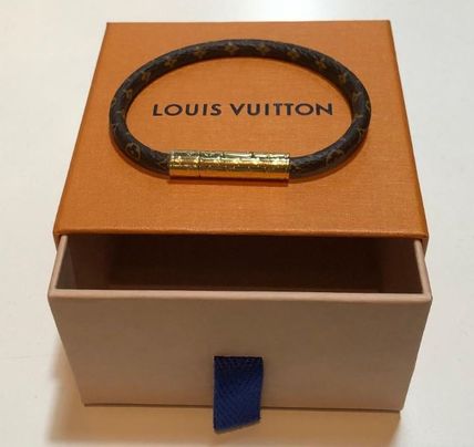 LV Confidential bracelet Monogram Canvas in Brown - Accessories