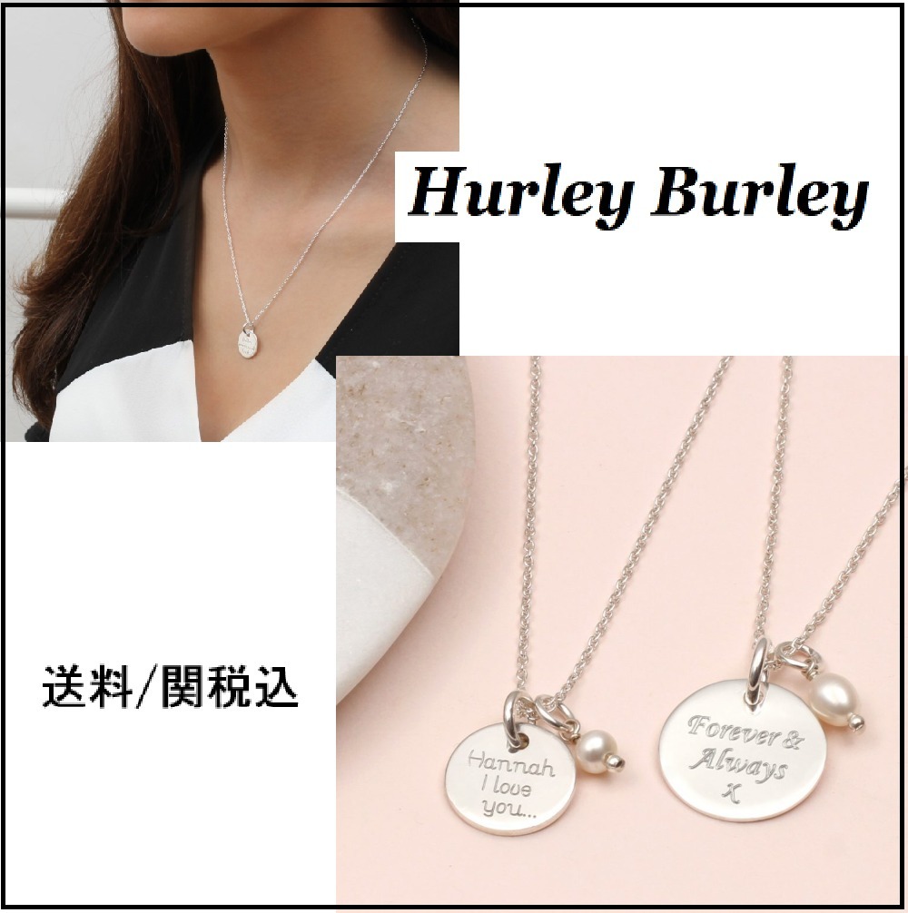 【HURLEY BURLEY】メッセージ刻印！ディスク ネックレス ♪