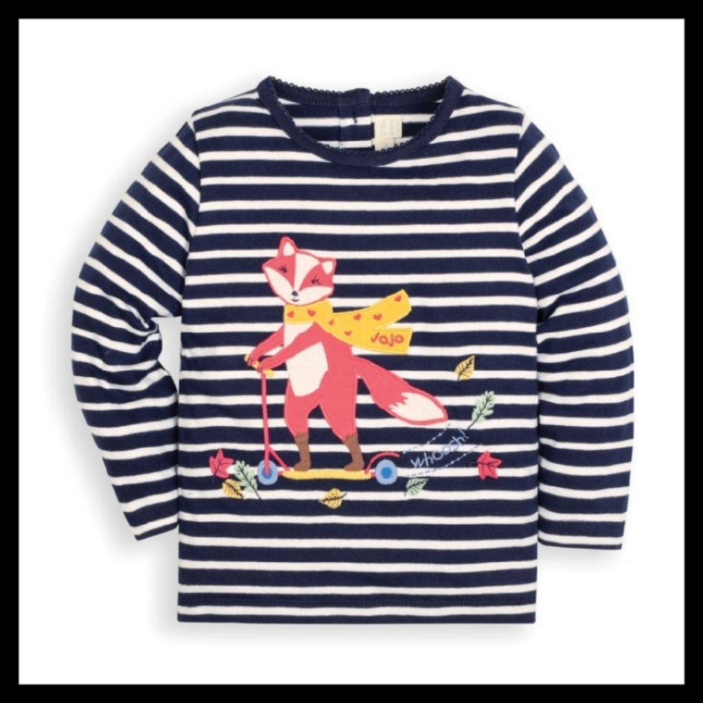 英王室ご用達Jojo Maman Bebe アップリケが可愛い♪ 0-6歳