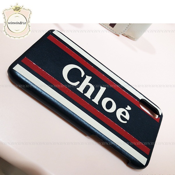 【国内発送】Chloe◆iphoneX ユニセックスに使えるスマホケース
