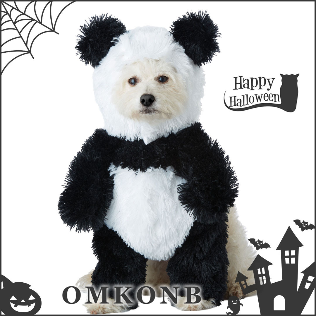 【国内発送・関税込】ハロウィン★ペット用★パンダ