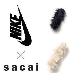 激レア Sacai Nike Fur Parts ファーアクセサリー