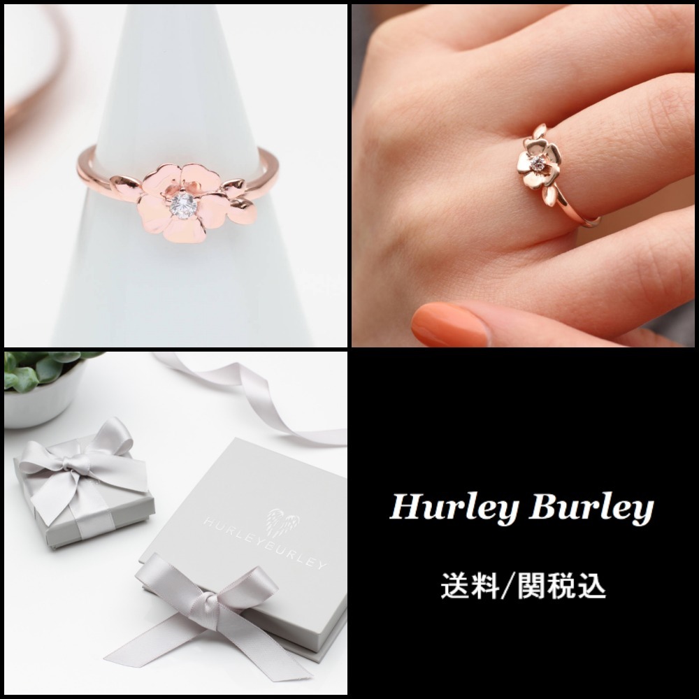 【HURLEY BURLEY】ウッドランドローズ ジルコニア リング ♪