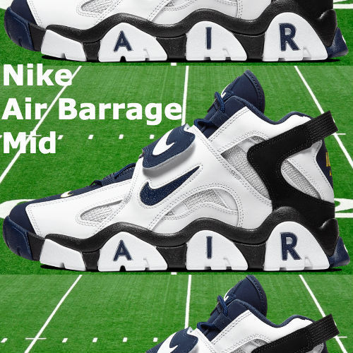 ★19AW Nike Air Barrage Mid スニーカー