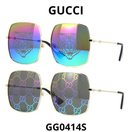 GUCCI Sunglasses Square Sunglasses