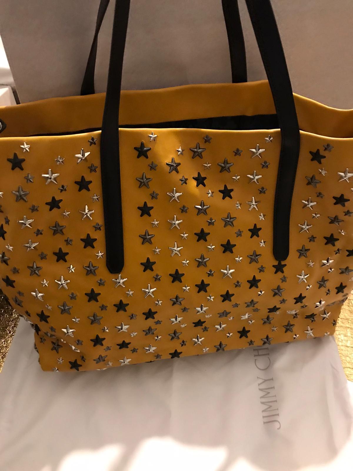 JIMMY CHOO《Saleで入荷》マルチスタッズ付きPIMLICO マスタード