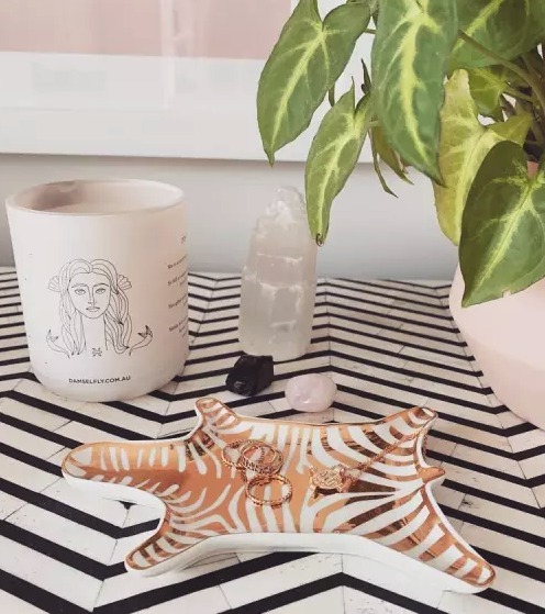 JONATHAN ADLER 食器(皿) JONATHANADLER(ジョナサンアドラー)お皿 小物入れ ゼブラ(8)