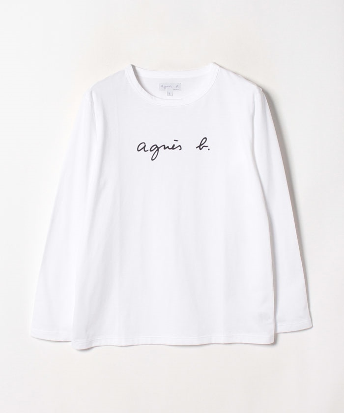 【アニエスベー】大人気！ロゴ付き 長袖Tシャツ★完売必至 アニエスベー】大人気！ロゴ付き 長袖Tシャツ☆完売必至 (Agnes
